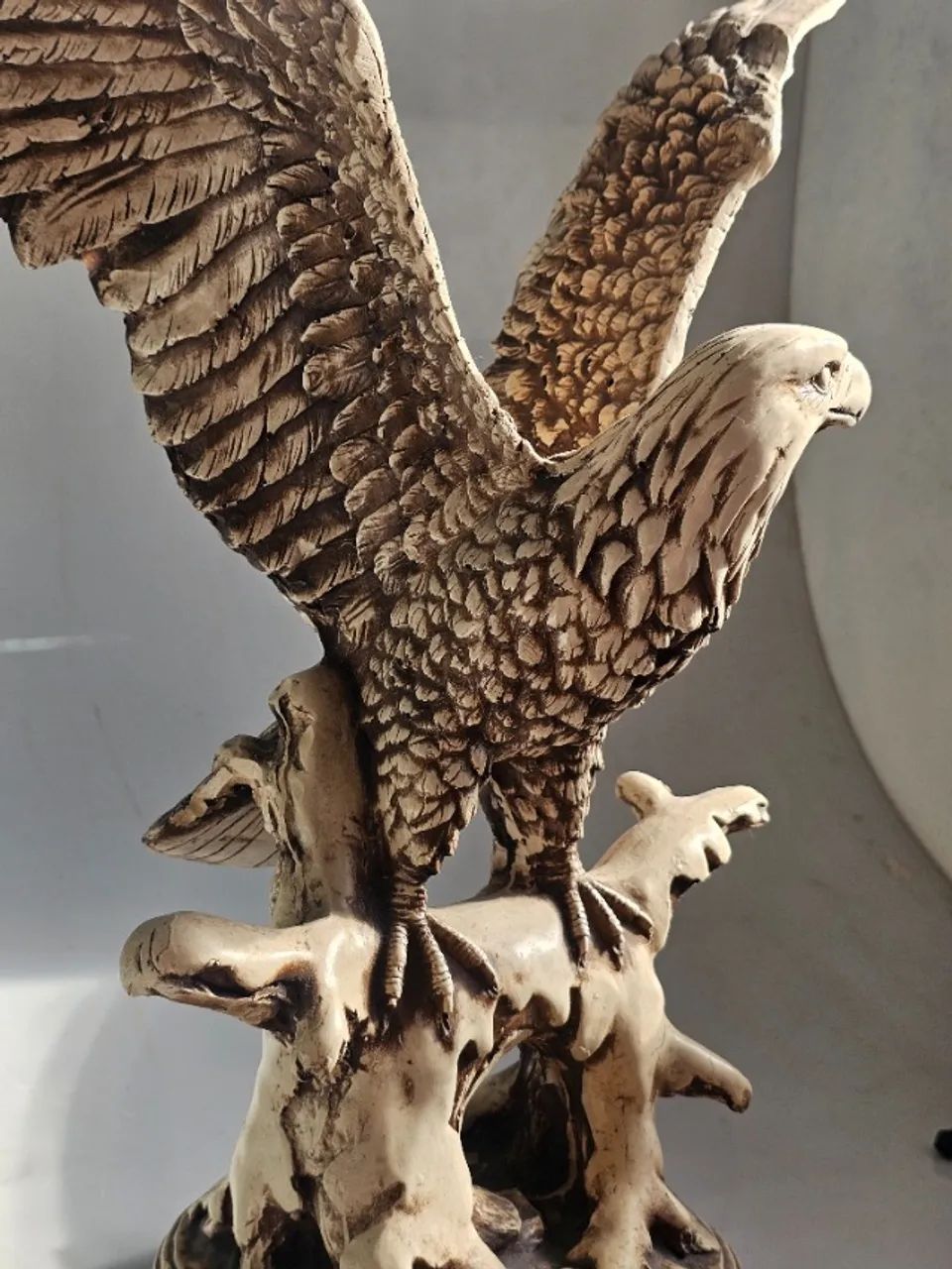 Águia trazida do Egito pintada a mão  - Foto 4