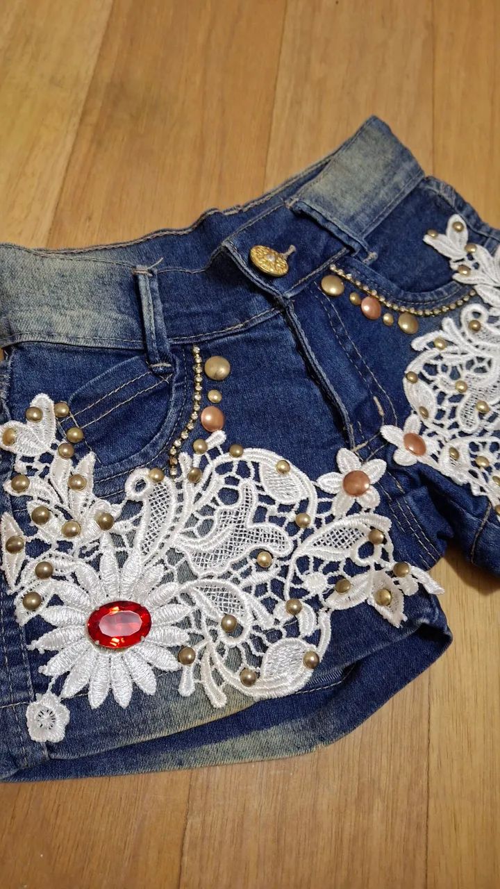 Short jeans - 3 anos - Foto 2