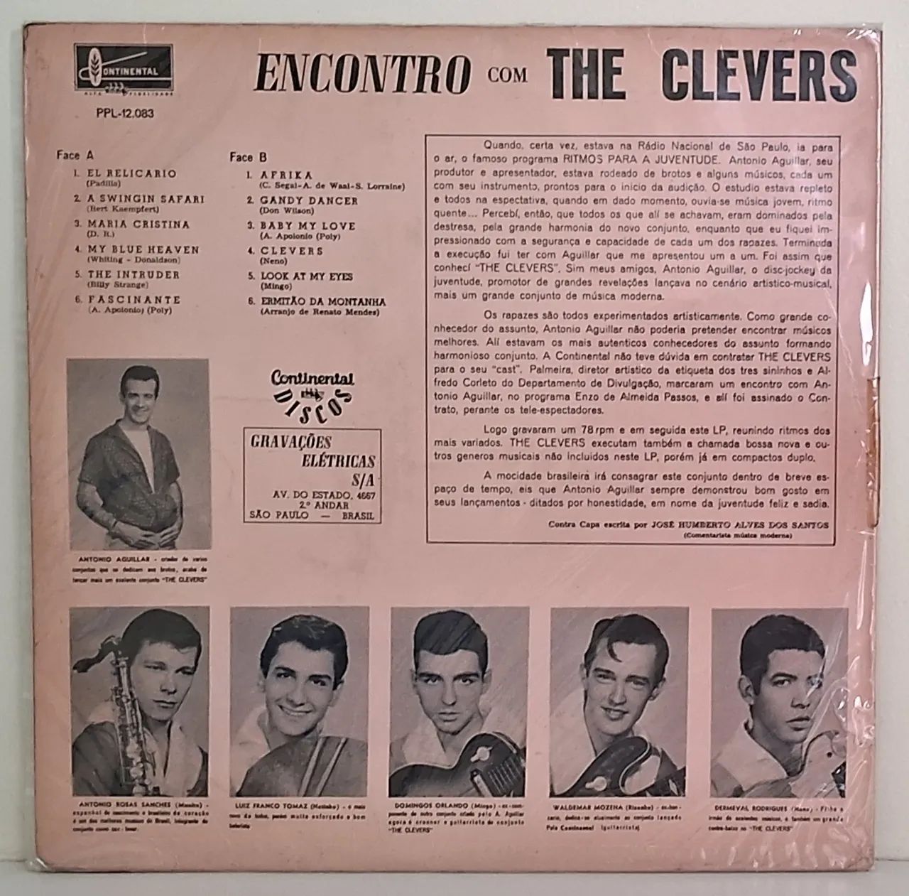 LP vinil ENCONTRO COM THE CLEVERS (1963) - Foto 3