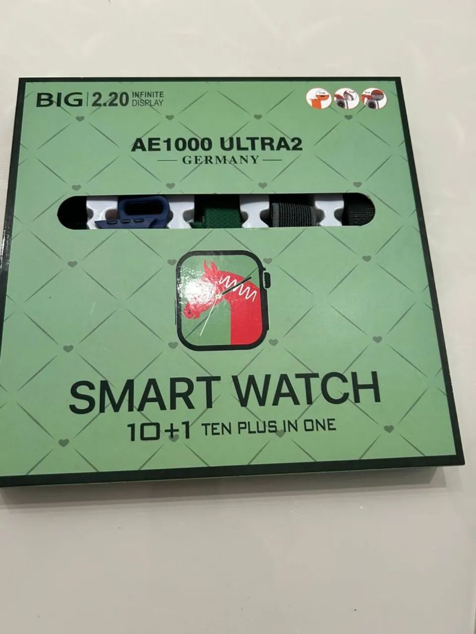 Relógio Smartwatch com pulseiras  - Foto 5
