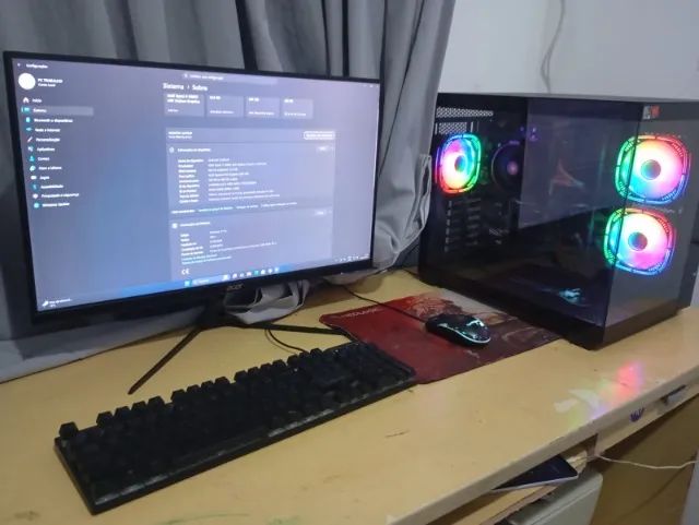 computador pc gamer Raizer 5 5600g