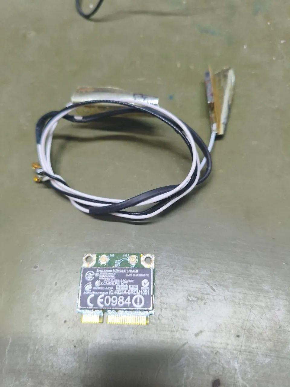 Placa Pci Wireless Wifi Notebook Hp Dv6 G4 G42 Bcm94313hmgb