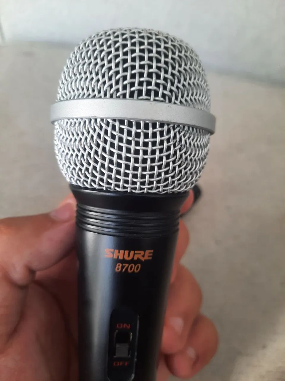 Microfone Shure 8700 - Estado de Novo | Completo com Cabo e Caixa - Foto 2