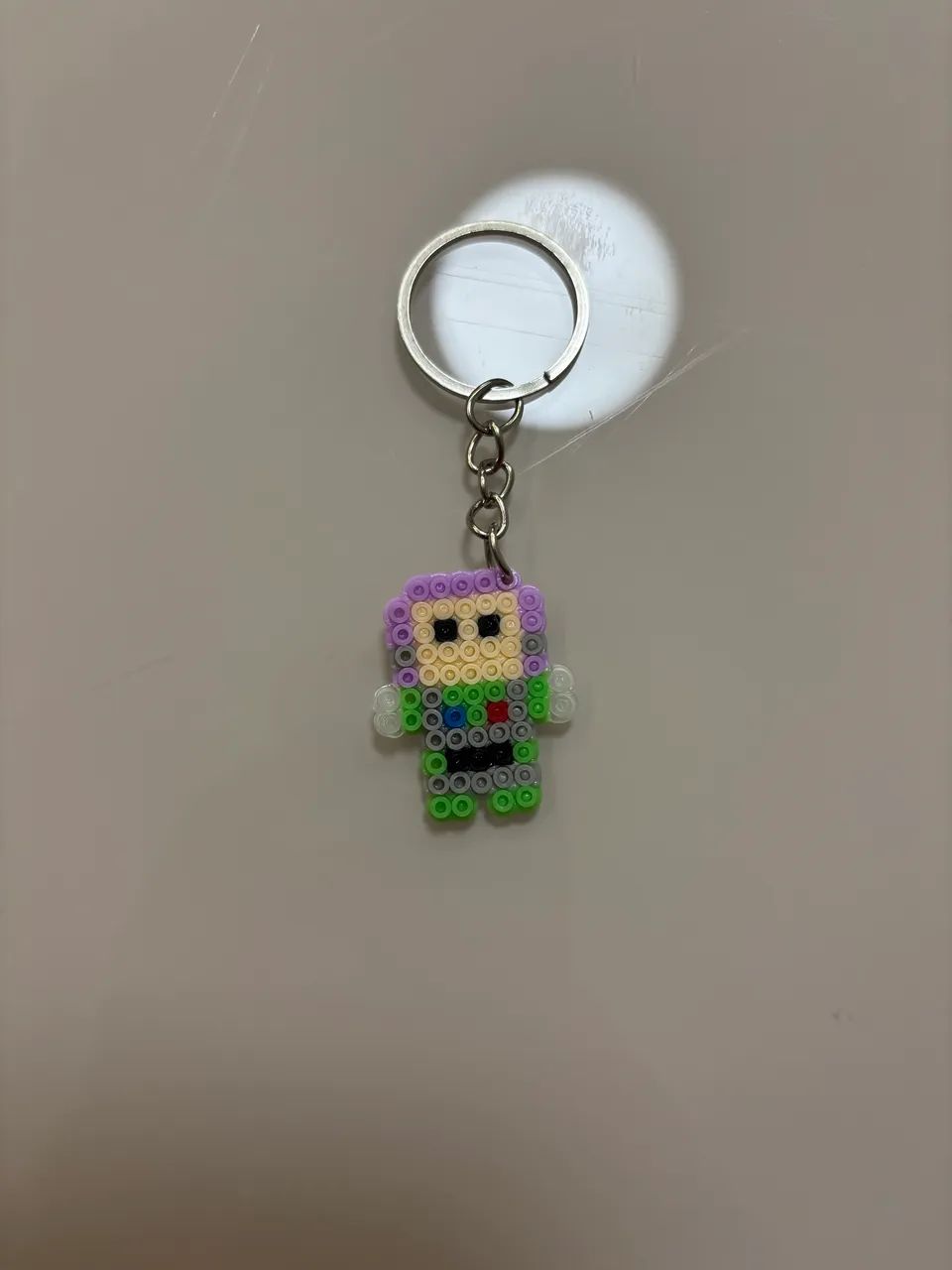 Chaveiro de hama beads  - Foto 4
