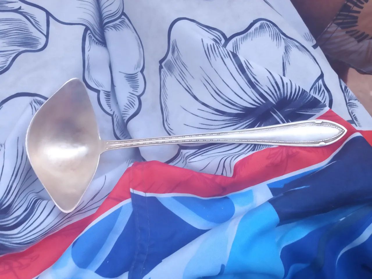 Uma colher de prata