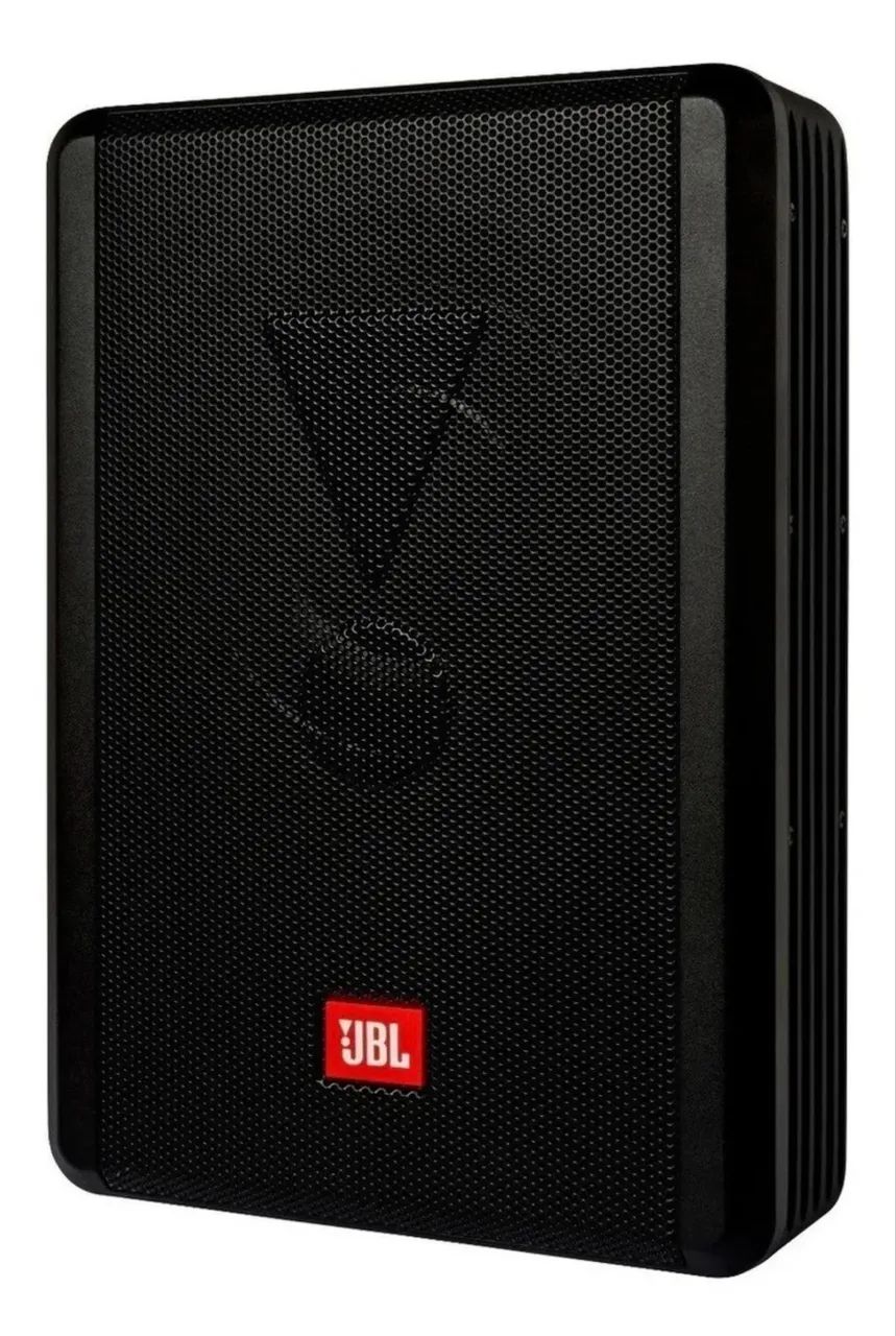 Caixa Amplificada Jbl Sw8ams Slim Subwoofer 400wrms 3 Canais - Foto 5