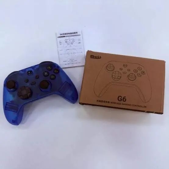 Controle BSP G6 Branco Sem Fio Bluetooth 5.3 | Hall Effect | PC, Switch, Android e iOS - Foto 3