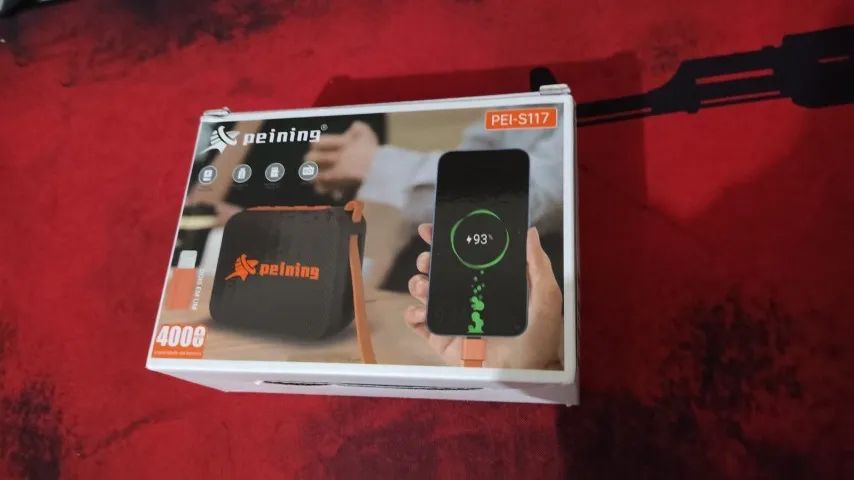 Caixa de Som & Power Bank Peining Bluetooh - Foto 4