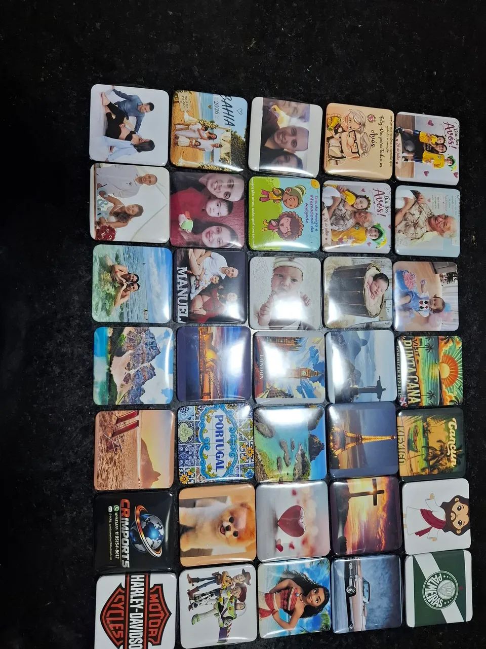 Personalizado com Foto - 6x6 cm | Lembrancinhas e Presentes - Foto 2