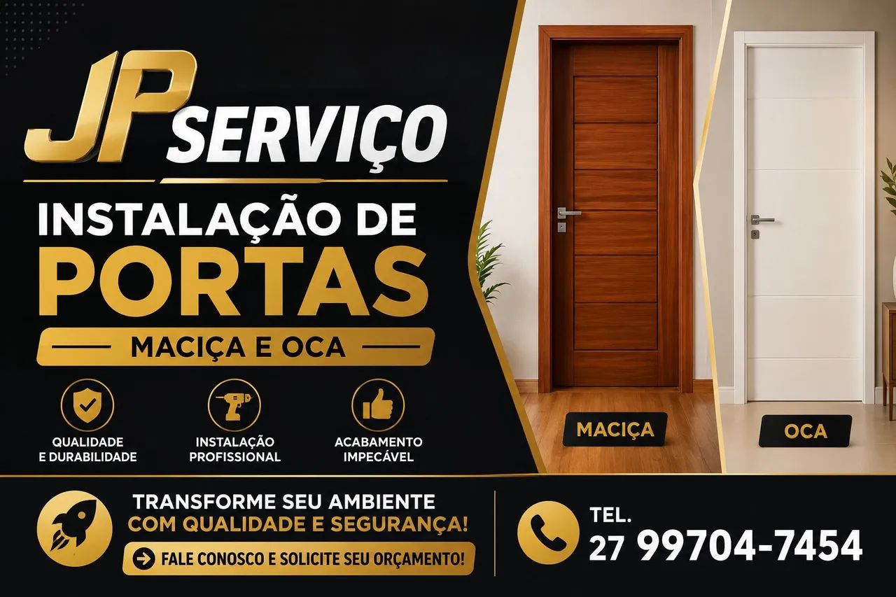 Instalação de portas 