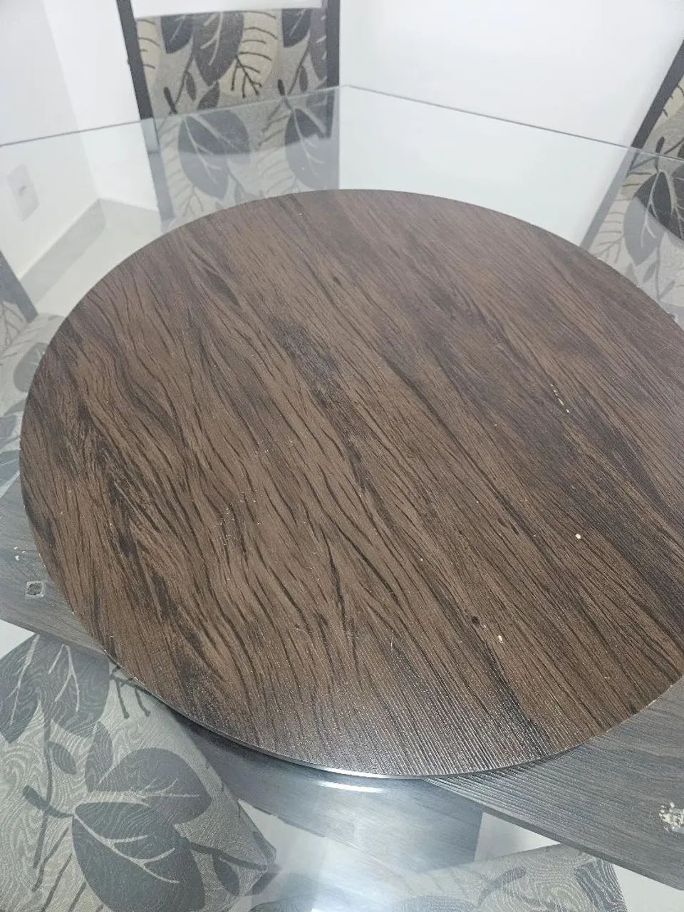 Mesa de jantar 6 cadeiras com centro giratório - Foto 3