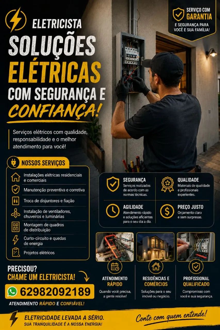 Eletricista (Elétrica em Geral)
