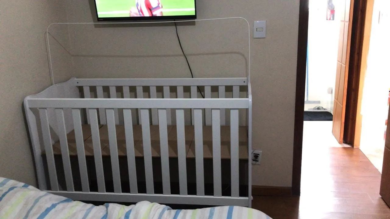 BERÇO COM COLCHÃO  - Foto 2