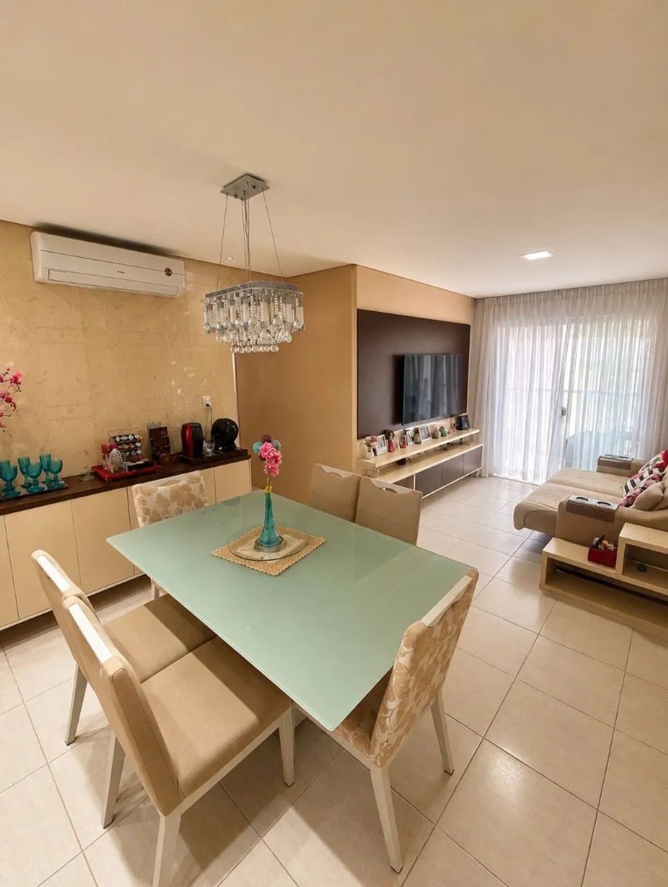Apartamento Key Biscane, Mobiliado com 3 Quartos, Morada do Sol