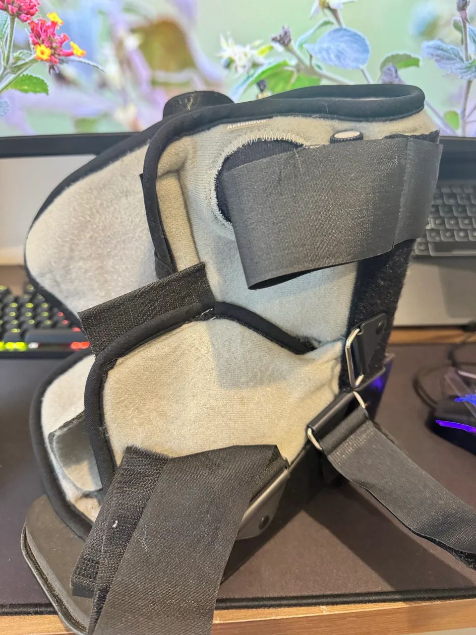 Bota Ortopédica Pneumática Actimove Air Walker Cano Longo - Foto 5