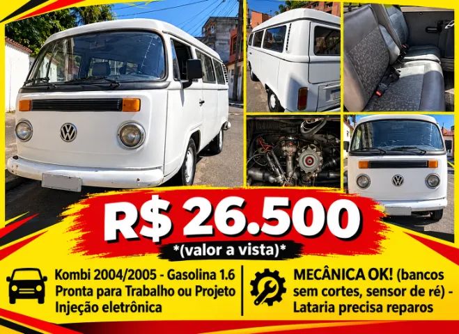 Volkswagen Kombi Kombi Standard/ Luxo/ Série Prata 2005