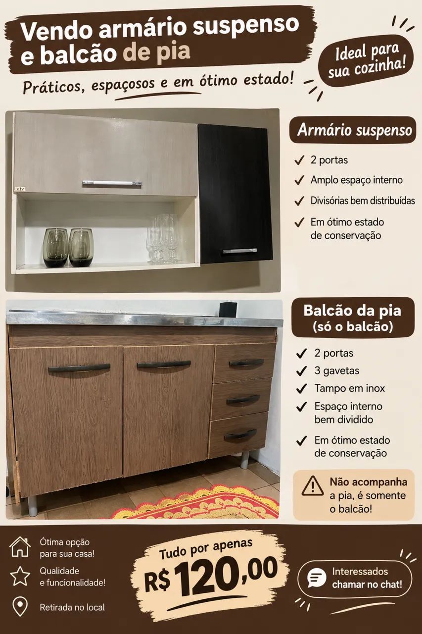 Móveis usados 