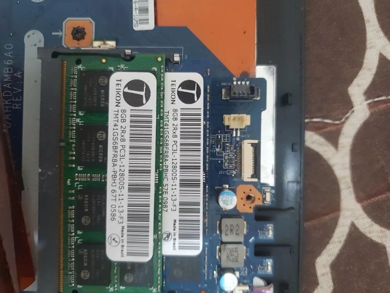 Memória ram para notebook 2 pentea 8gb cada