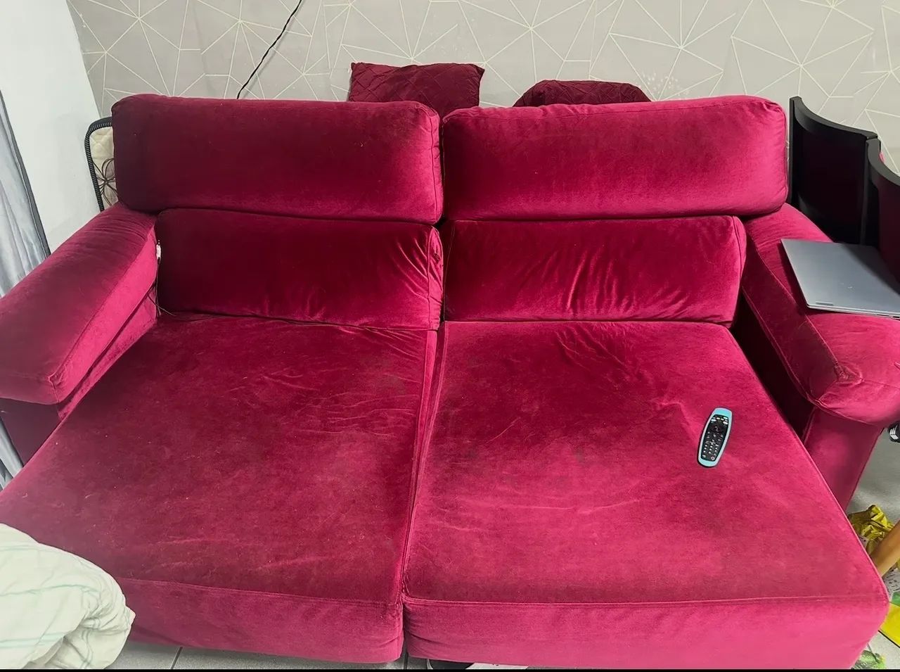 Sofá retrátil 3 lugares  - Foto 4