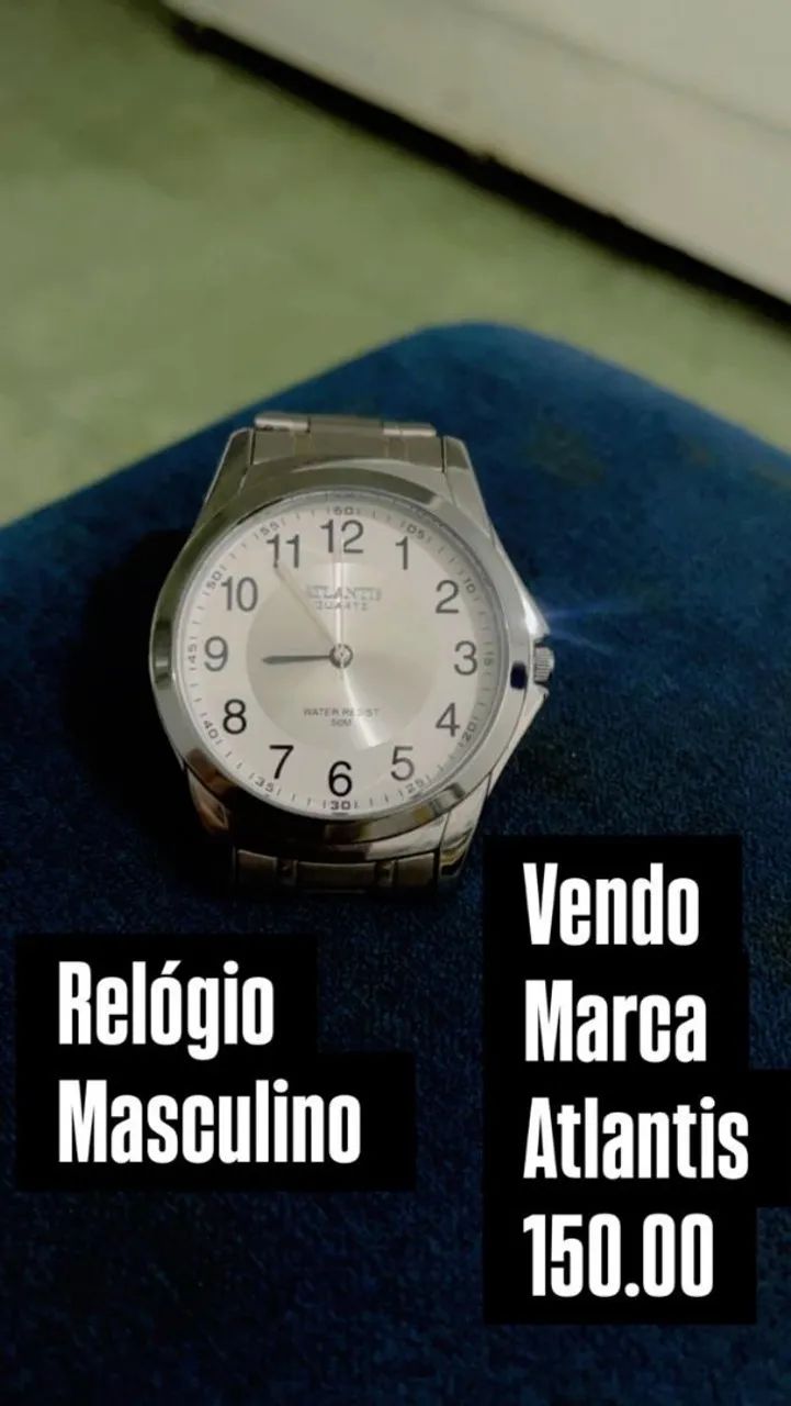 Relógio atlants em perfeito estado  - Foto 2