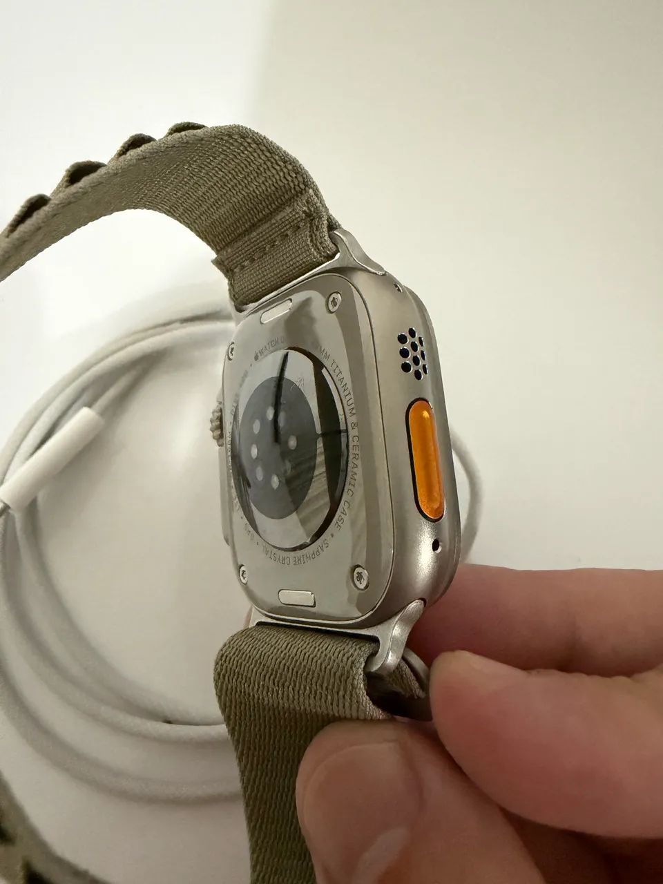 Apple Watch Ultra 49mm Titânio - Foto 2