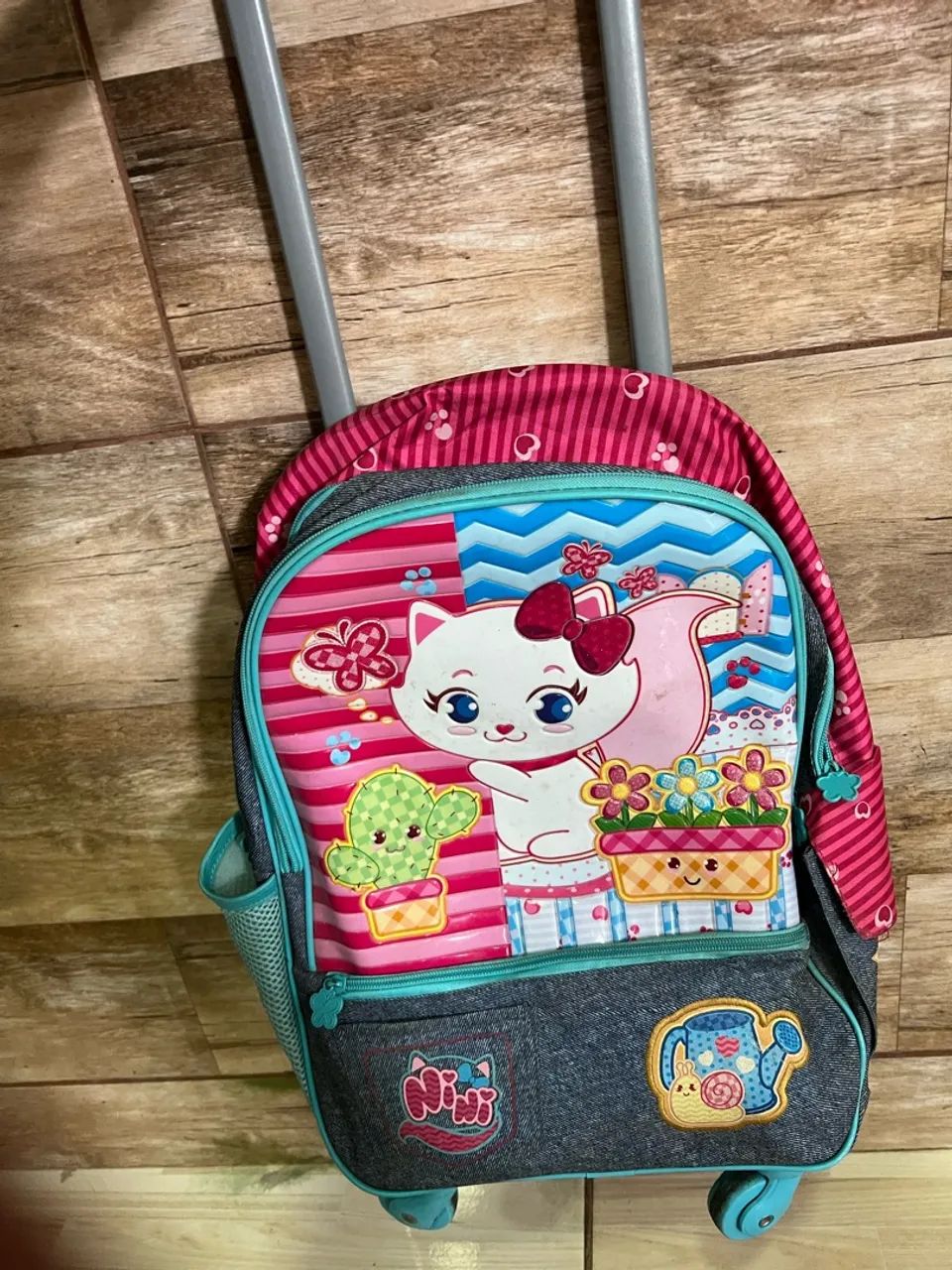 Kit Mochila rodinha infantil  - Foto 5