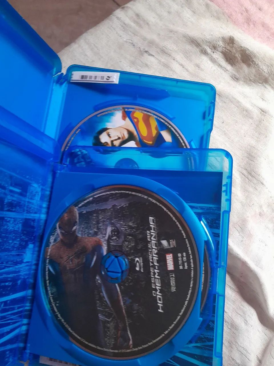Coleção Blu-rays - Superman + Homem-Aranha - Kit - Foto 3
