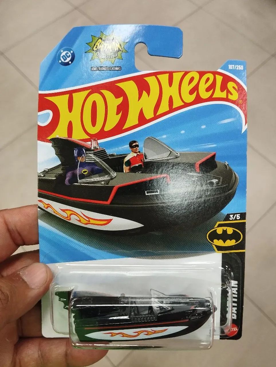 Hot Wheels barco do Batman 