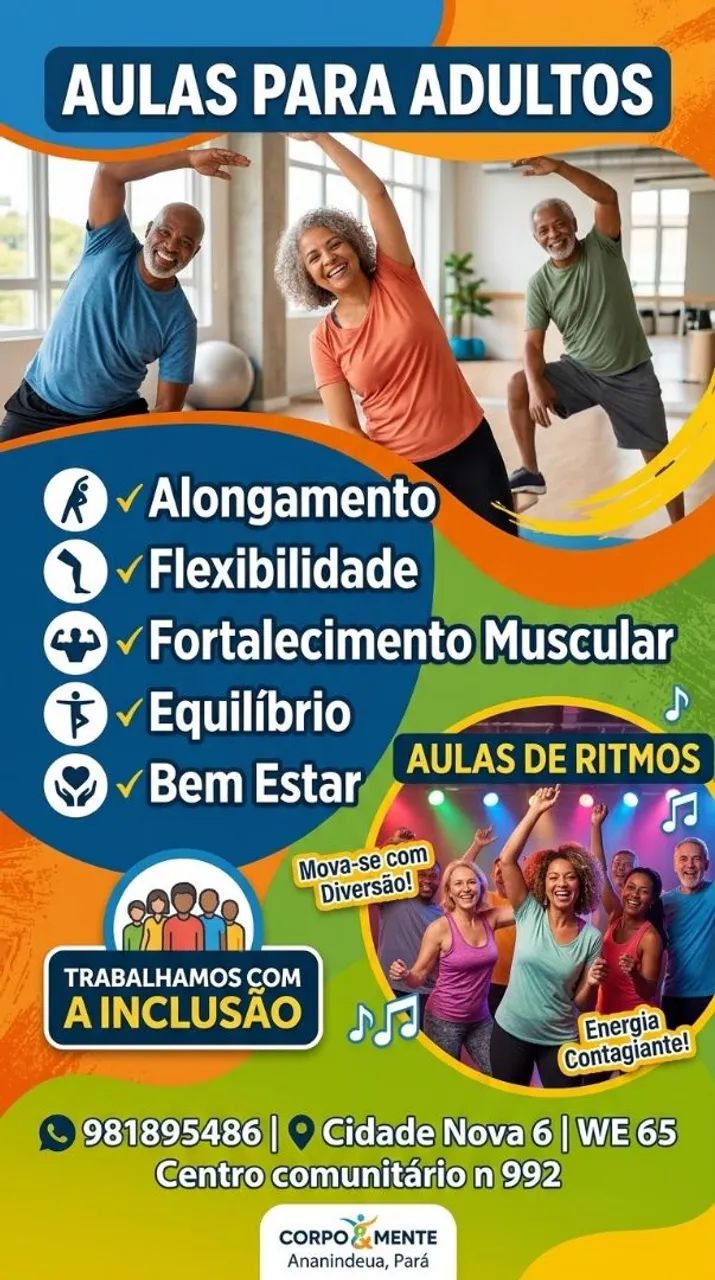 Atividades e dança 