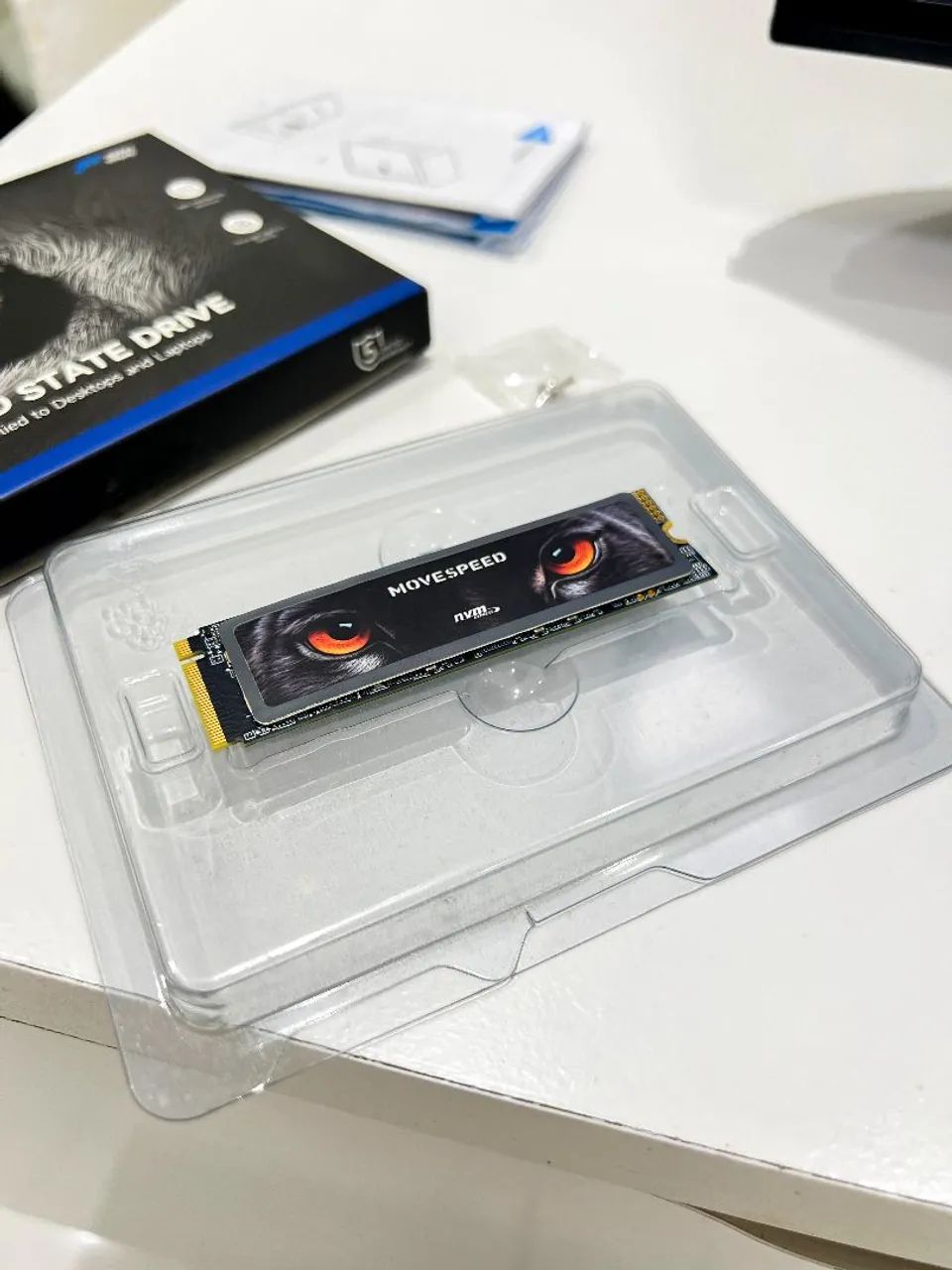 SSD NVMe M.2 4TB Movespeed Black Panther - Altíssima Velocidade! - Foto 2