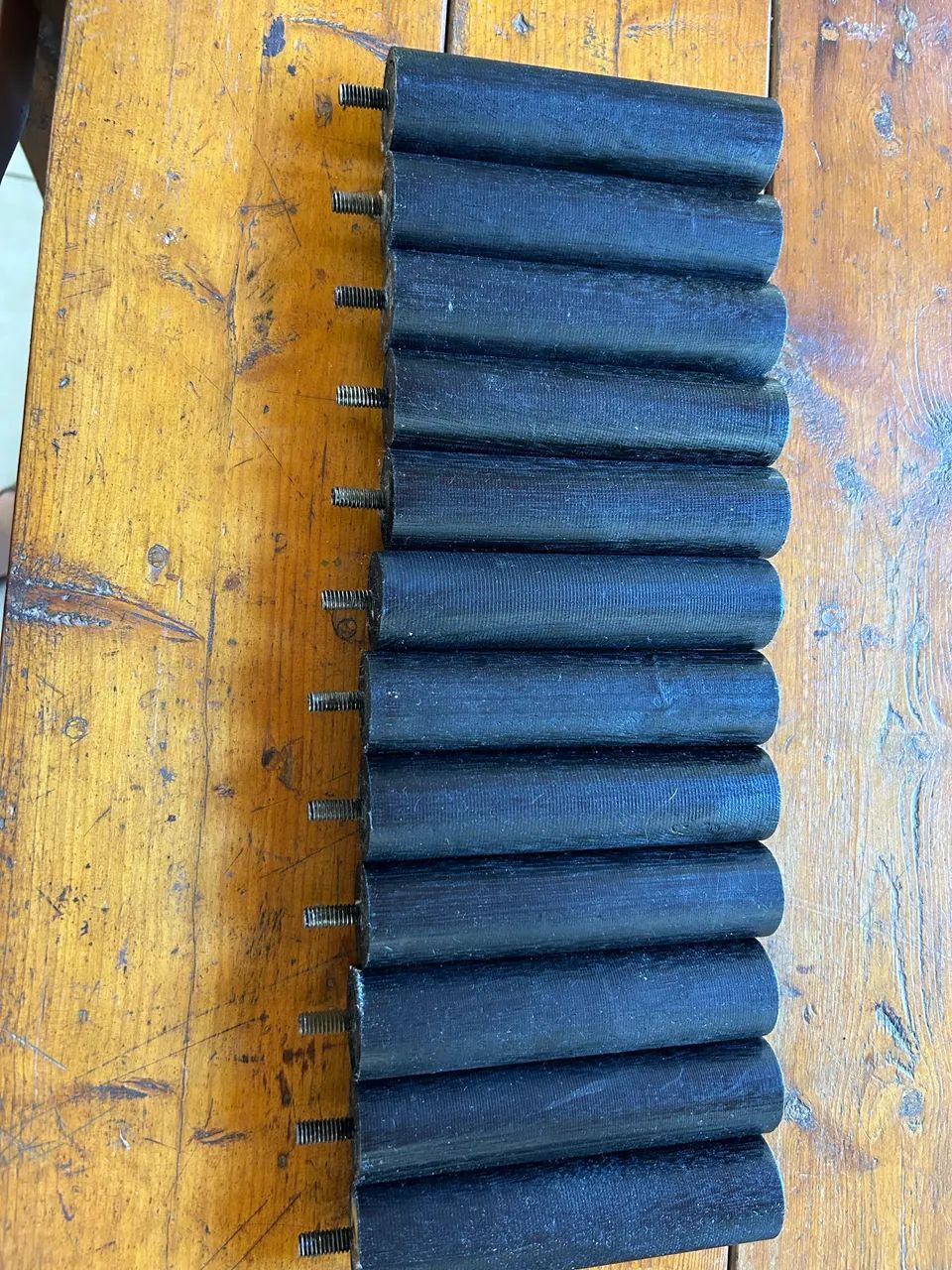 Pés de madeira 15 com