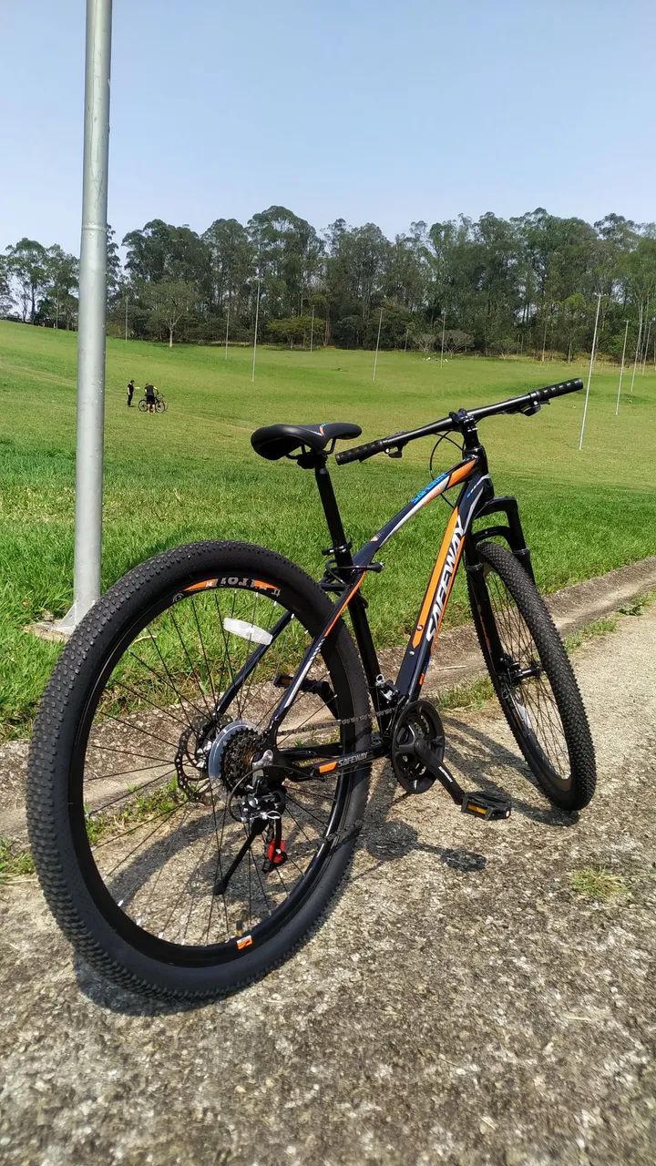 Vendo MTB aro 29, Freio a disco e kit shimano - Foto 5