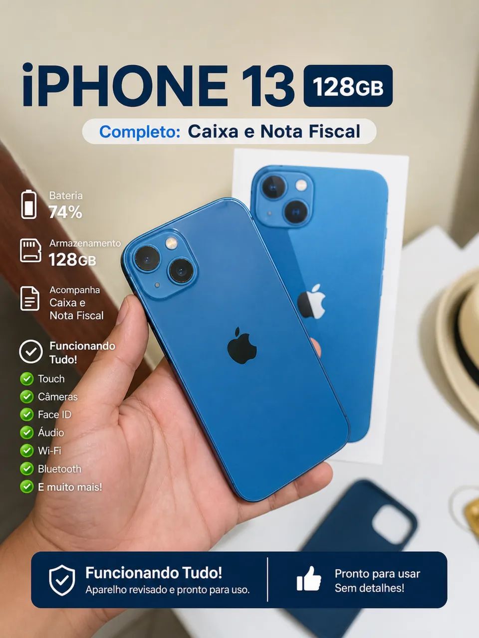 iPhone 13 - Celulares e Smartphones - Santa Maria, Brasília