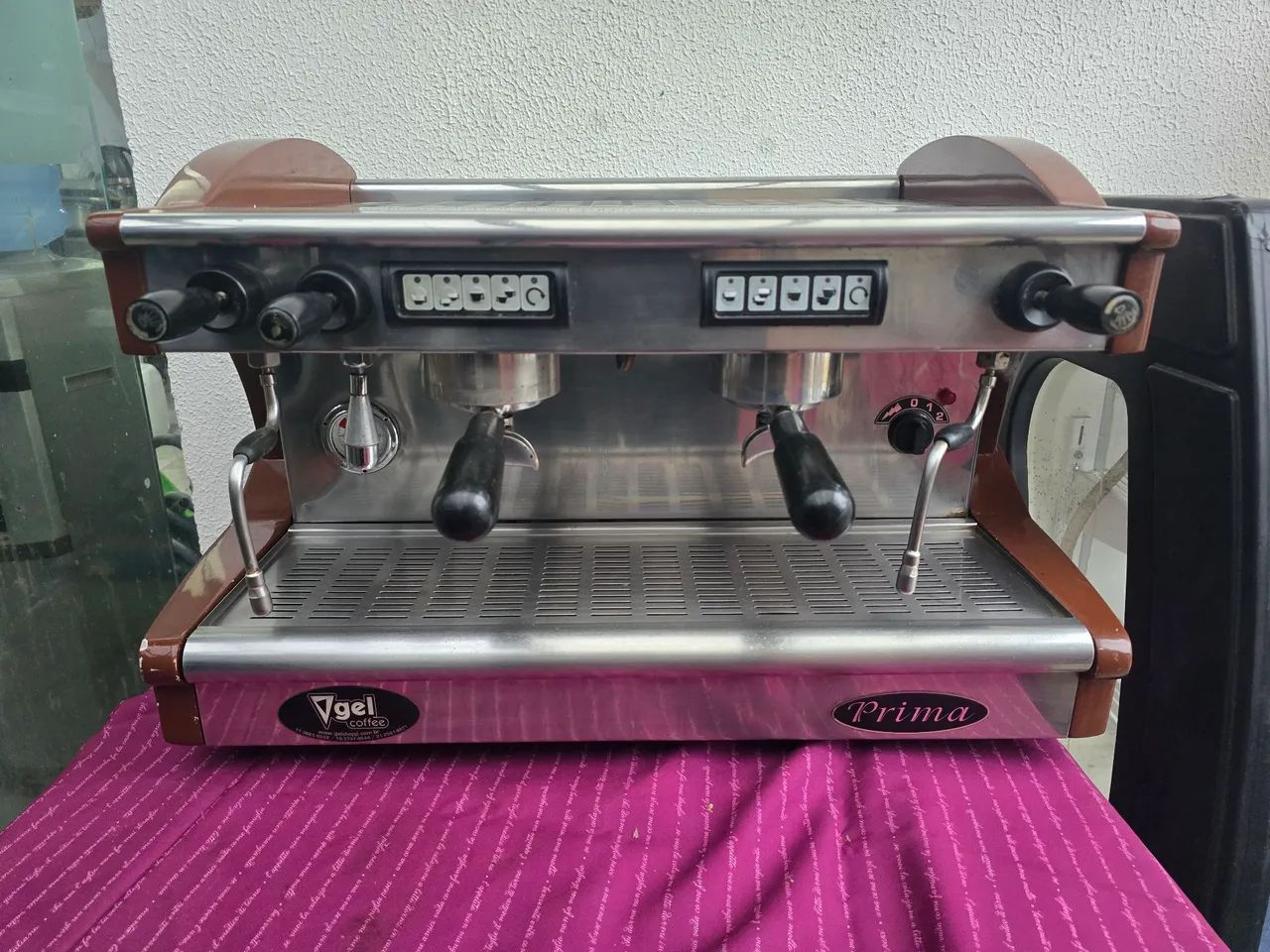Café expresso profissional Gelcolffee Prima 2 grupos - Foto 2