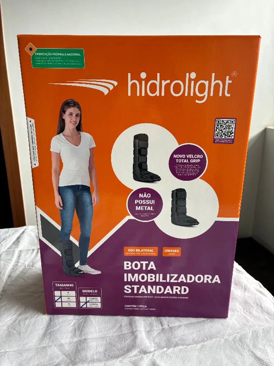 Bota Imobilizadora Hidrolight Longa - Foto 3