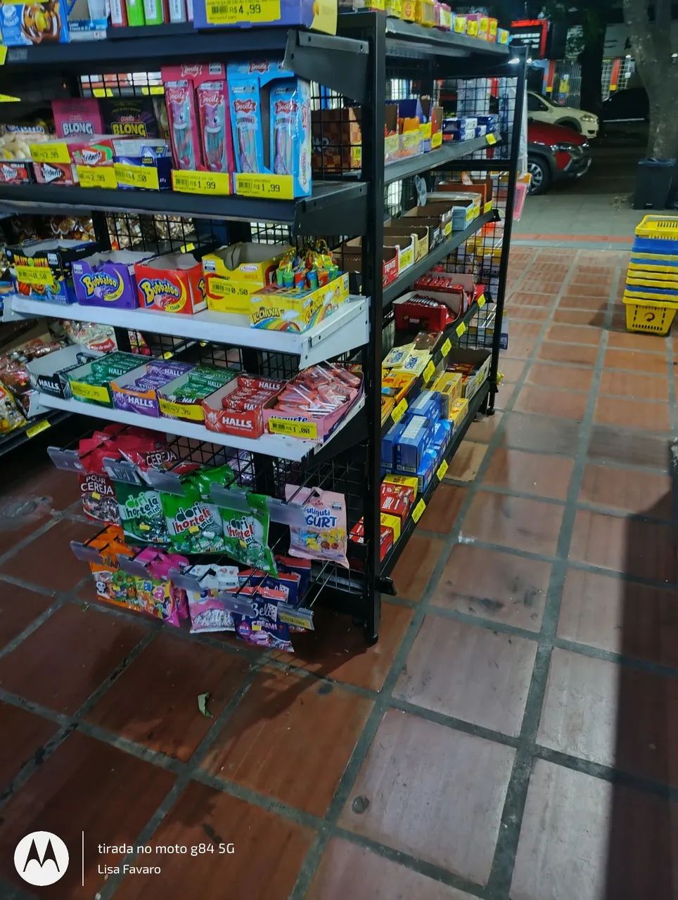 instalações com mercadoria 