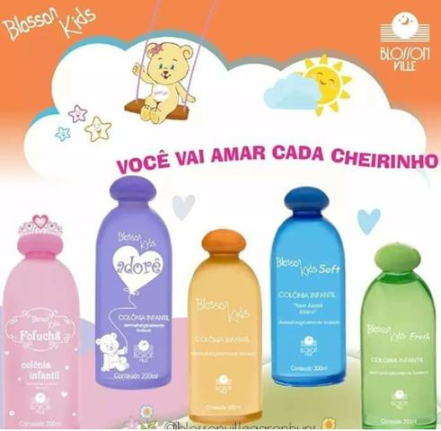 Colônias infantil variadas blossom