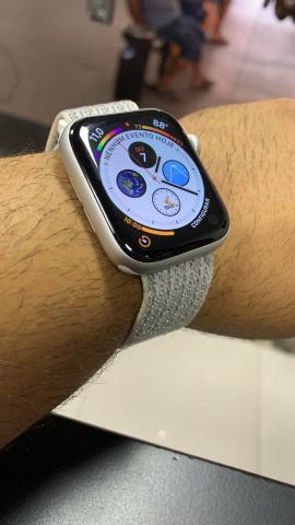 Apple Watch série 4 silver