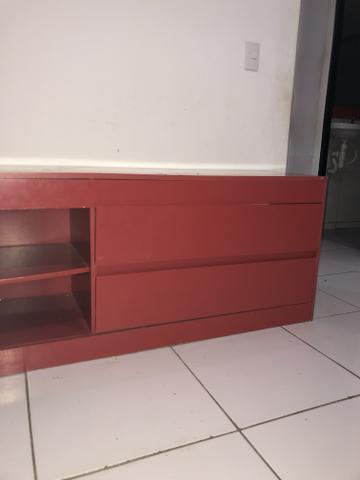 Rack vermelho semi-novo - Foto 2
