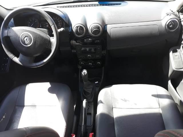 Sandero stepway 1.6, flex, completo, air bag, abs, placa a, rodas - Foto 8