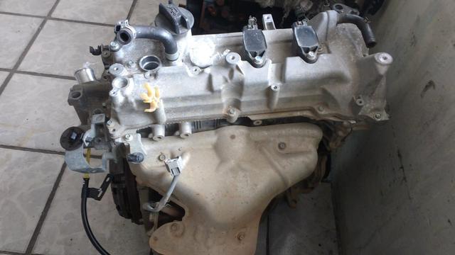 Motor parcial Nissan march 1.6 2014/15- 16 válvula usado original - Foto 2