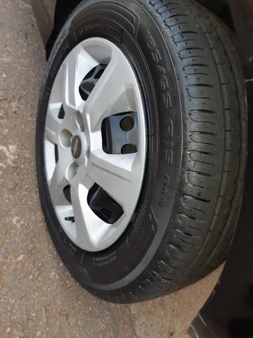 Ônix 1.4 Flex Completo ano 13/14 Completo Entrada 8.700+ 48x Pego Carro Moto Carta Crédito - Foto 5
