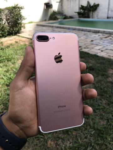 IPhone 7 Plus 32GB Rosê ACEITO CARTÃO - Foto 2