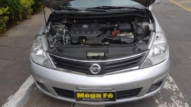 Nissan Tiida Sedan 1.8 16V Flex Completo Prata 2013 - Foto 4