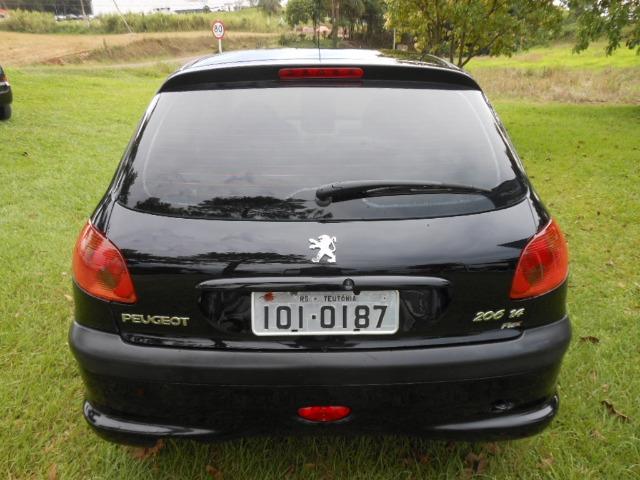 206 1.4 sensation 2p 2008 preto - Foto 5