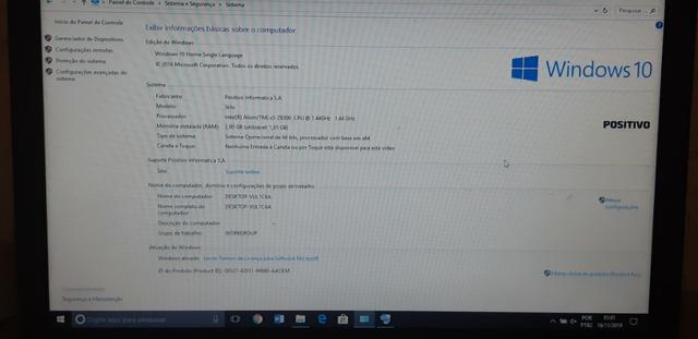 Vendo Notebook Positivo - Foto 2