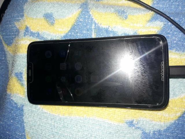 Moto g7 power 64 GB de memória vai com a nota fiscal 7:00 - Foto 2