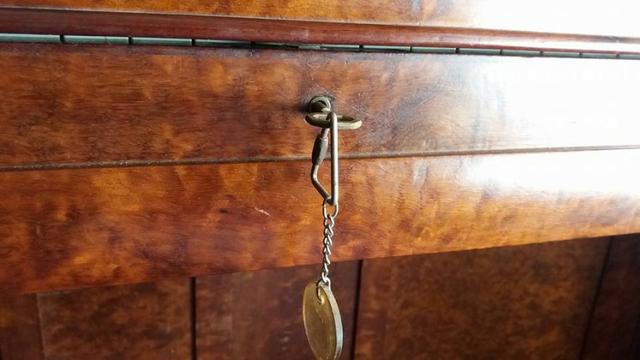 Piano alto essenfelder entalhado vertical armário 1927 - Foto 3