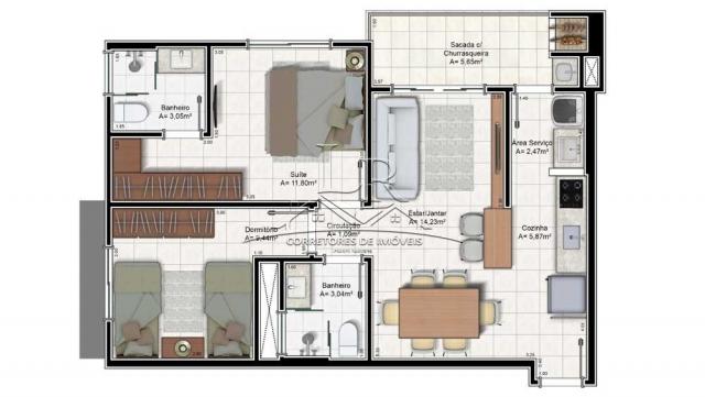 Apartamento à venda com 2 dormitórios em Ingleses do rio vermelho, Florianópolis cod:1675 - Foto 2