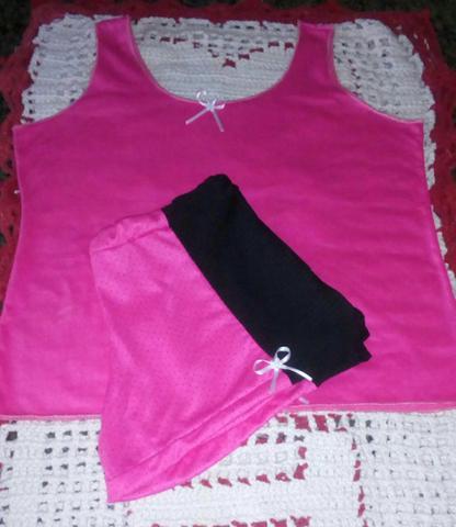 Vendo pijamas , lençóis 100% algodão e roupas de cama de retalho ! - Foto 3